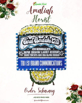 Papan Bunga Duka di Kalodran